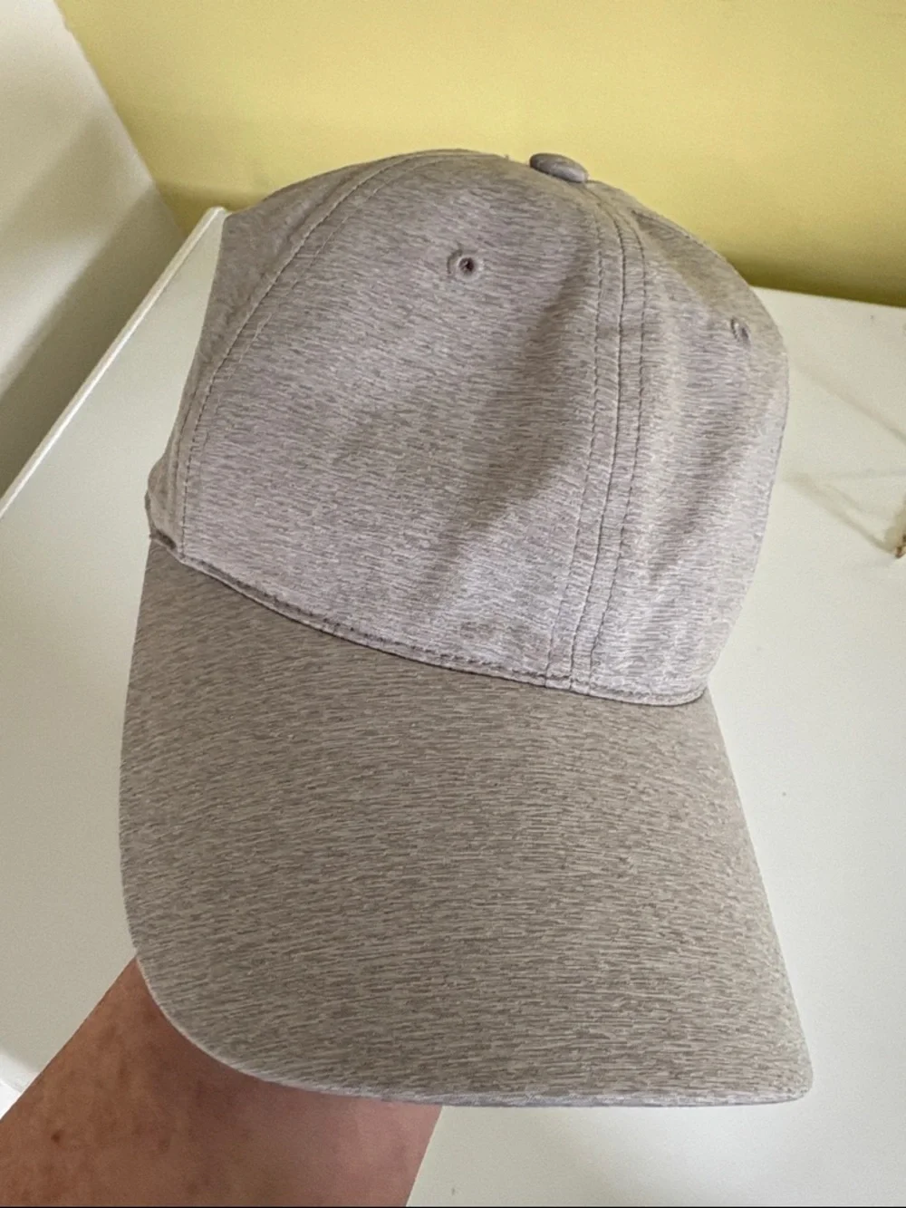 Adidas Gray Heather Lightweight  Buckleback Baseball Cap One Size